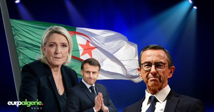 Algérie - retailleau, le pen, macron